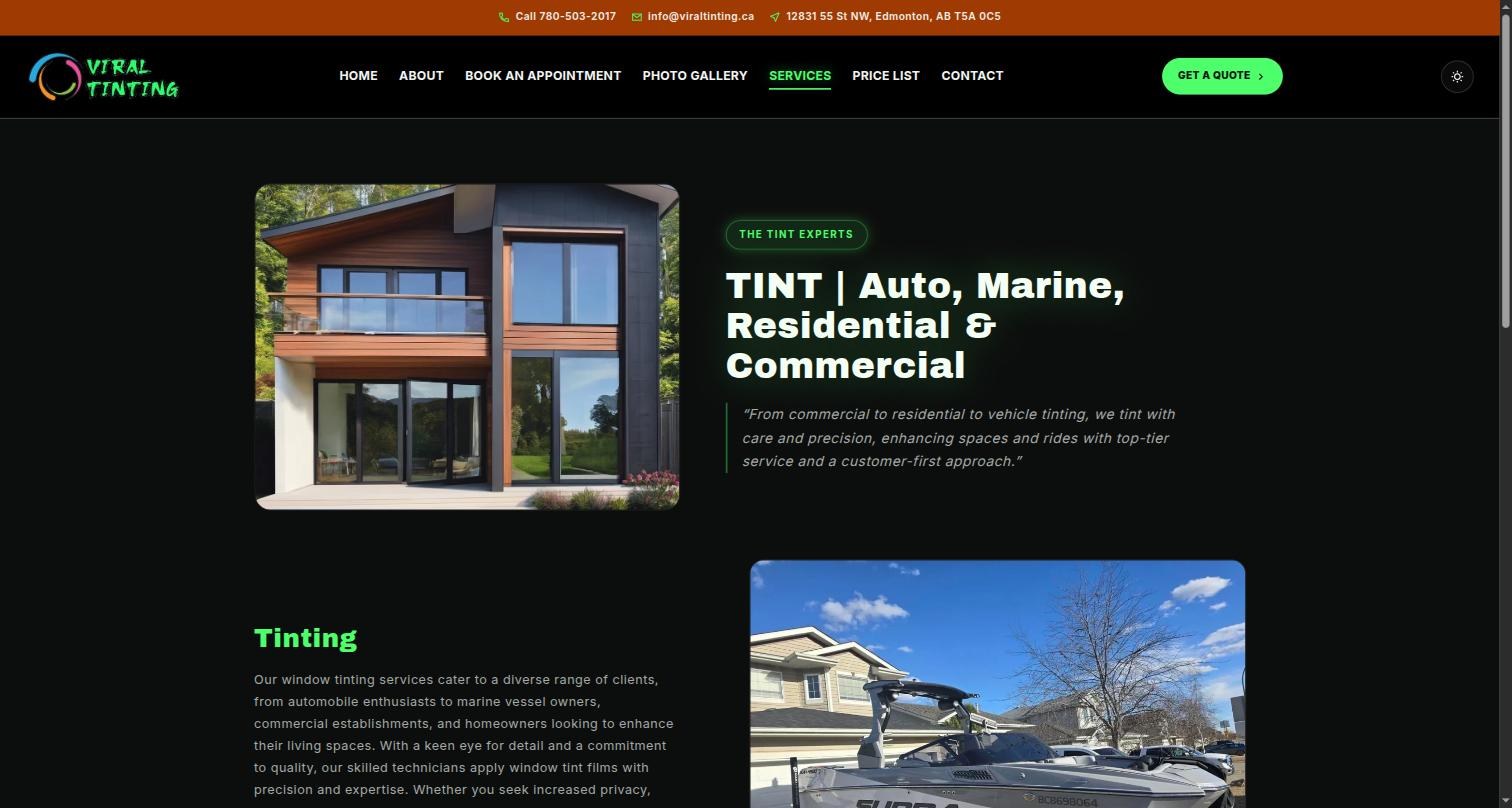 Viral Tinting screenshot